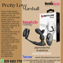 Estimulador Anal Textura A Control Con Anillo Peneano Doble