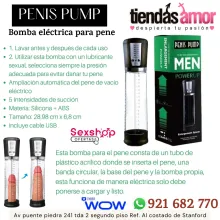 Bomba de succión automática 5 Niveles bomba eléctrica para pene masturbador masculino bomba de vacío.