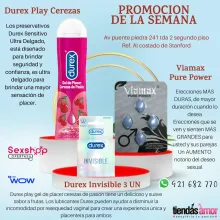 Gel Durex Play Cerezas 50ml Durex Invisible Caja 3 Unidades Viamax Pure Power