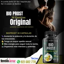 BioProst contiene solo ingredientes naturales aumenta tamaño del pene