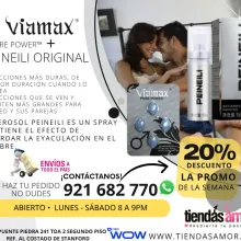 Peineili Original Retardante Viamax Pure Power Un AUMENTO notorio del deseo sexual
