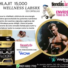 Shilajit De 15000 Mg De Wellness Labsrx 120 Cápsulas