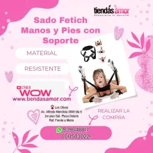 Sado Fetich Manos y Pies con Soporte