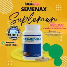 SEMENAX SUPLEMENTO ENCARGADO DE AUMENTAR EL VOLUMEN DEL SEMEN