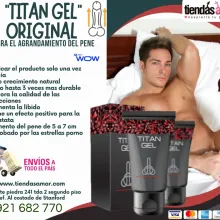 Titan Gel original para el agrandamiento del pene Aumenta la libido Mejora la calidad de las erecciones