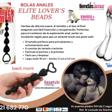 Bolas Anales Elite Lovers Beads Flexible Libre Anal Vaginal