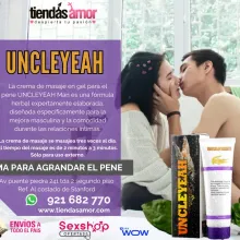 Crema para agrandar el pene UncleYeah CREMA UNCLEYEAH 50 ml - Lima