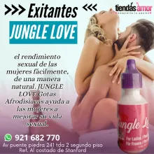 Jungel Love Gotas Es un estimulante con efectos rápidos que actúa principalmente