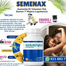Semenax Aumenta El Volumen Del Semen obtener erecciones más grandes y fuertes que lleven a producir una eyaculación placentera en todos los sentidos