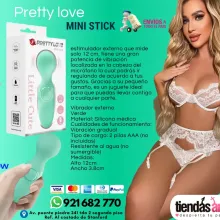 Pretty Love MINI STICK Little Cute es un estimulador externo que mide solo 12 cm