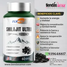 SHILAJIT ULTRA ENERGÍA FUERZA Y RENDIMIENTO NATURAL
